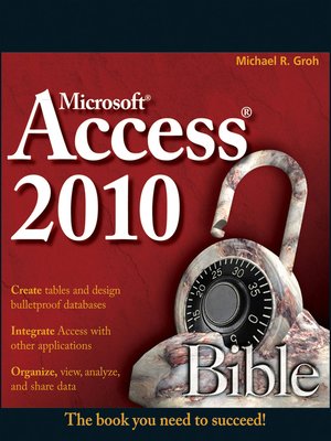 cover image of Access 2010 Bible